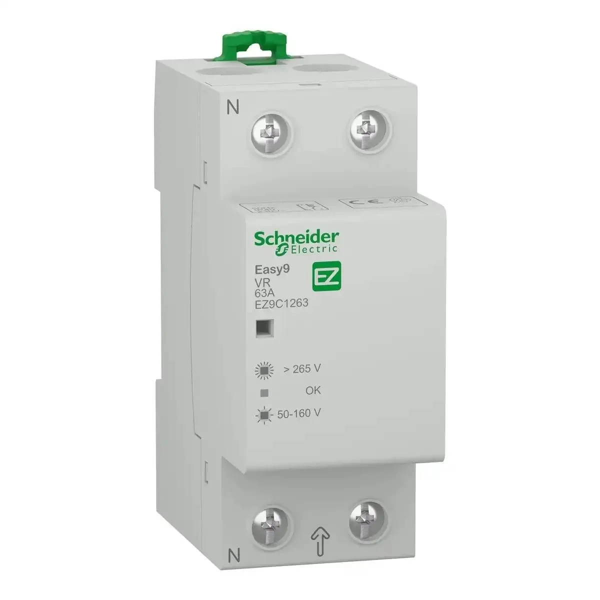 Schneider Easy9 2P 63A voltage relay home protection device